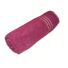 Turkey Microfiber Large Size Bath Towels 450 Gsm | Super Soft Coral Fleece Bathing Towel With Hook Quick Dry Super Absorbent Bath Towel (Maroon)