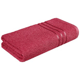 Mytrident 100% Cotton Bath Towel 400 Gsm | Comfort Living Quick Drying Travel Friendly | For Men & Women Large Size (Tango Tomato)