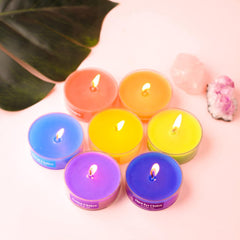 TEALIGHT CANDLE | BURNING TIME 9 HOURS PERFECT FOR NIGHTS PARTY CANDLE PACK OF 7