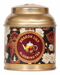 San-Cha Dragon Lily Blooming Green Tea - 40gm, 1.4 Ounce | Improves Metabolism & Aids Weight Management - Osmanthus & Lily Flower Tea | Low Caffeine