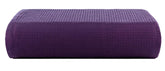 Casa Copenhagen Egyptian Cotton Waffle 1 Pcs Large Bath Towel 500 Gsm (Dark Purple)