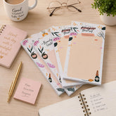 Daily To Do List Notepads, Writing Pad Diary, Pocket & Travel Easy Tear Off Gift | Set Of 4