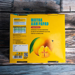 Shadani Meetha Aam Papad, Sweet & Sour Mango Relish (Meetha) 600gm,