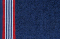Casa Copenhagen Germany Design Cotton Hand Towel 740 Gsm (American Blue & American Red)- 6 Pcs