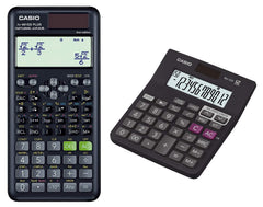 Casio Scientific Calculator & Casio Desktop Calculator | 10 Digit Mantissa + 2 Digit Exponential Display | 3 Years Warranty 150 Steps Check & Correct Feature