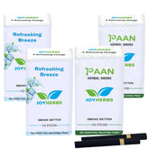 Ayurvedic Herbs Tobacco Alternatives | Non Addictive Herbal Cigarettes 100% Tobacco & Nicotine Free Combo Pack Of Refreshing Breeze & Paan Flavour Smoke 40 Sticks