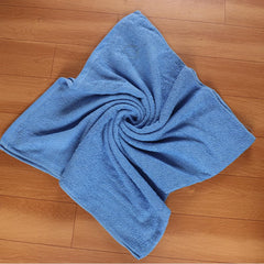 Fezora 100% Cotton Bath Towel 450 Gsm | Ultra Soft, Quick Dry, High Absorbency, Skin-Friendly Large Size Bath Towel (Dark Blue)