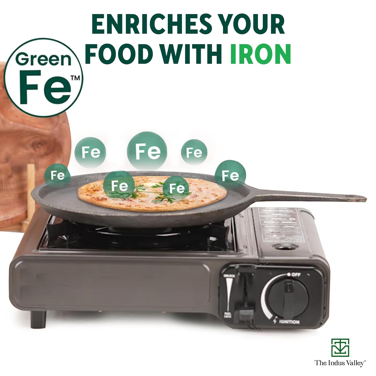 Pre-Seasoned Black Cast Iron Cookware Set + Free Tadka Pan - Kadai 25.4cm, 2.4 Liters + Tawa 25.7cm | Kitchen Cooking Combo Pots & Pans Set Of 3 Pcs - Naturally Nonstick Pre-Seasoned Black Cast Iron Cookware Set + Free Tadka Pan - Kadai 25.4cm, 2.4 Liters + Tawa 25.7cm | Kitchen Cooking Combo Pots & Pans Set Of 3 Pcs - Naturally Nonstick