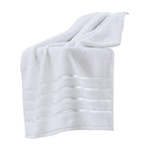 Spread Spain 100% Cotton Bath Towels 600 Gsm | Roman Bath Towel Large Size Soft, Fluffy & Absorbent - White