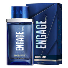 Engage Homme Long Lasting Eau De Parfum 90ml 3 Fl.oz. | Citrus & Fresh Fragrance For Everyday Use, Gift For Men