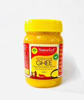 Natural A2 Desi Cow Ghee By Naturlyf | Churning With Bilona Method Indian Breed Cow Milk Desi Ghee For Bones Health | (250ml) 8.4 Ounce | Jar Pack