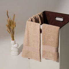 Kopa By Bianca 100% Cotton Soft Terry Towel Bath Towel L D`Ross 900 Gsm (Taupe) - 2 Pcs