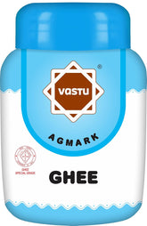 Natural Agmark Desi Ghee By Vastu Ghee | High In Protein Fiber Healthy Desi Pure Ghee Good For Body Muscles | (1 Litr) 33.8 Ounce | Jar Pack