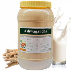 Jain Pure Ashwagandha Powder Extra Energy,stress Relief, Sound Sleep, Sugar Support, Immunity Booster 100% Natural | 1 Kg 2.2lbs