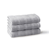 Mytrident Quick Dry 100% Cotton Face Towel 450 Gsm (Charcoal Grey) - 3 Pcs