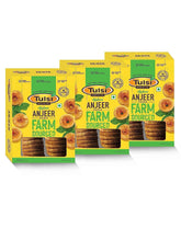 Organic Afghani Zarika Anjeer By Tulsi 750gm, (250gm* Pack Of 3) | Figs Dry Fruits | Dried Afghan Anjeer | Rich Source Of Vitamins & Dietary Fiber Healthy Snack Dry Fruits Box Packaging | 26.4 Ounce