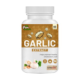 Nutramagik Pure Natural Garlic Extract Capsules, Helps Maintain Healthy Cholesterol Level, Helps Maintain Healthy Cholesterol Levels In The Body | 60 Capsules 100gm 0.2lbs