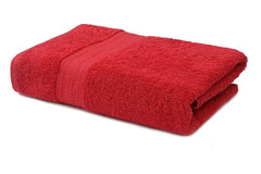 Lrsdaa A New 100% Cotton Bath Towels 500 Gsm | Super Absorbent & Soft Bath Towel For Men & Women (Red)