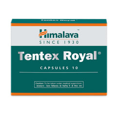 Himalaya Tentex Royal Capsules, Help Support Performance, Safe & Effective | 10 Capsules