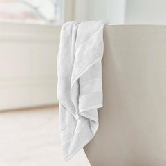 HimêYa Bamboo Bath Towel 600 Gsm | 100% Cotton Bamboo Towel For Men & Women (White)