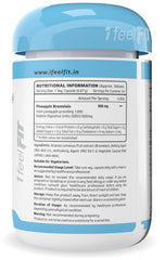 Ifeelfit Betaine Hcl, Pepsin & Gentian Bitters, With Digestive Enzymes | Pineapple, 60 Veg Capsules, 100gm 0.2lbs