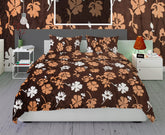 Winter King Size Warm Double Bedsheet With 2 Pillow Covers | Size 90 X 100 Inches, Brown - Warm Bedsheet For Winter | Ideal Gift For Friends, Family & Relatives