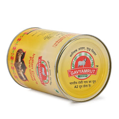 Premium Indian Desi Cow Ghee By Gavyamrut | Great Source Of Healthy & Nutrients Desi Cow Ghee Good For Sweets | (1 Litr) 33.8 Ounce | Tin Pack