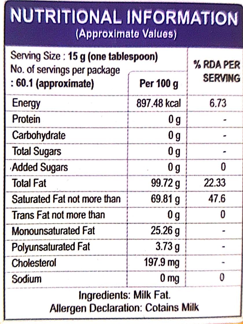Premium Pure Cow Ghee By Bhavyansh | Healthy & Nutrients Pure Cow Ghee Perect For Halwa | 2 Litre (1 Litr * 2) 67.6 Ounce | Jar Pack Premium Pure Cow Ghee By Bhavyansh | Healthy & Nutrients Pure Cow Ghee Perect For Halwa | 2 Litre (1 Litr * 2) 67.6 Ounce | Jar Pack