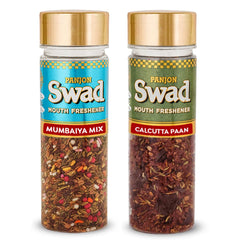 Panjon Swad Mumbaiya Mix Mukhwas & Calcutta Paan 230gm, (115gm *2 Bottles)