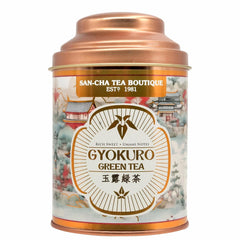 San-Cha Gyokuro Green Tea - 50gm, 1.7 Ounce | Rich & Sweet Umami Notes - Rich In Vitamin C | Low Bitterness, Low Caffeine