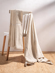 Damensch 100% Cotton Towel 200 Gsm | Super Soft Towels For Bath Large Size, Ultra Absorbent, Quick Dry Towel For Women & Men-(Serene Beige)
