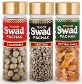 Panjon Swad Meetha Amla, Jeera Goli & Shahi Anardana Mukhwas 380gm, 3 Bottles