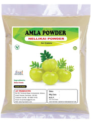 3v Products Organic Amla Powder For Eating & Drinking Indian Gooseberry Nellikai Emblica Officinalis Edible Enriched With Vitamin C, Immunity Booster, Detox & Weight Management | 1 Kg 2.2lbs