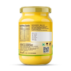 100% Natural Cow Ghee By Ksons | Natural Curd-Churned Vedic Bilona Ghee Perfect For Glowing Skin | (1 Litre) 33.8 Ounce | Jar Pack