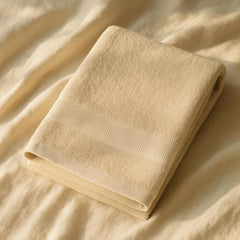 Ehlor Bamboo Bath Towel 450 Gsm | Ultra Soft & Quick Dry Antibacterial & Odor-Resistant | Eco-Friendly Towel For Bath, Spa & Gym (Non Dye)