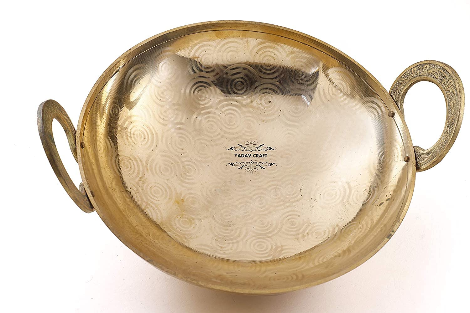 Yellow Brass Pital Kadhai - Heavy Weight Serving Kadhai Or Kadai Cookware, 1 Liters | Toxin Free Cookware Yellow Brass Pital Kadhai - Heavy Weight Serving Kadhai Or Kadai Cookware, 1 Liters | Toxin Free Cookware
