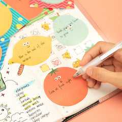 Fruit Design Sticky Notes | 3x3 Inch, Size Self Adhesive Sticky Notes, 30 Sheets Each (Pack Of 1)