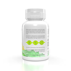 Madhya Earth Amla Extract Veg Capsules 10:1 Tannins Immunity Booster, Natural Vitamin C, Excellent For Hair, Skin & Nails Health 650mg 100% Pure Extract | 60 Veg Capsules 100gm 0.2lbs