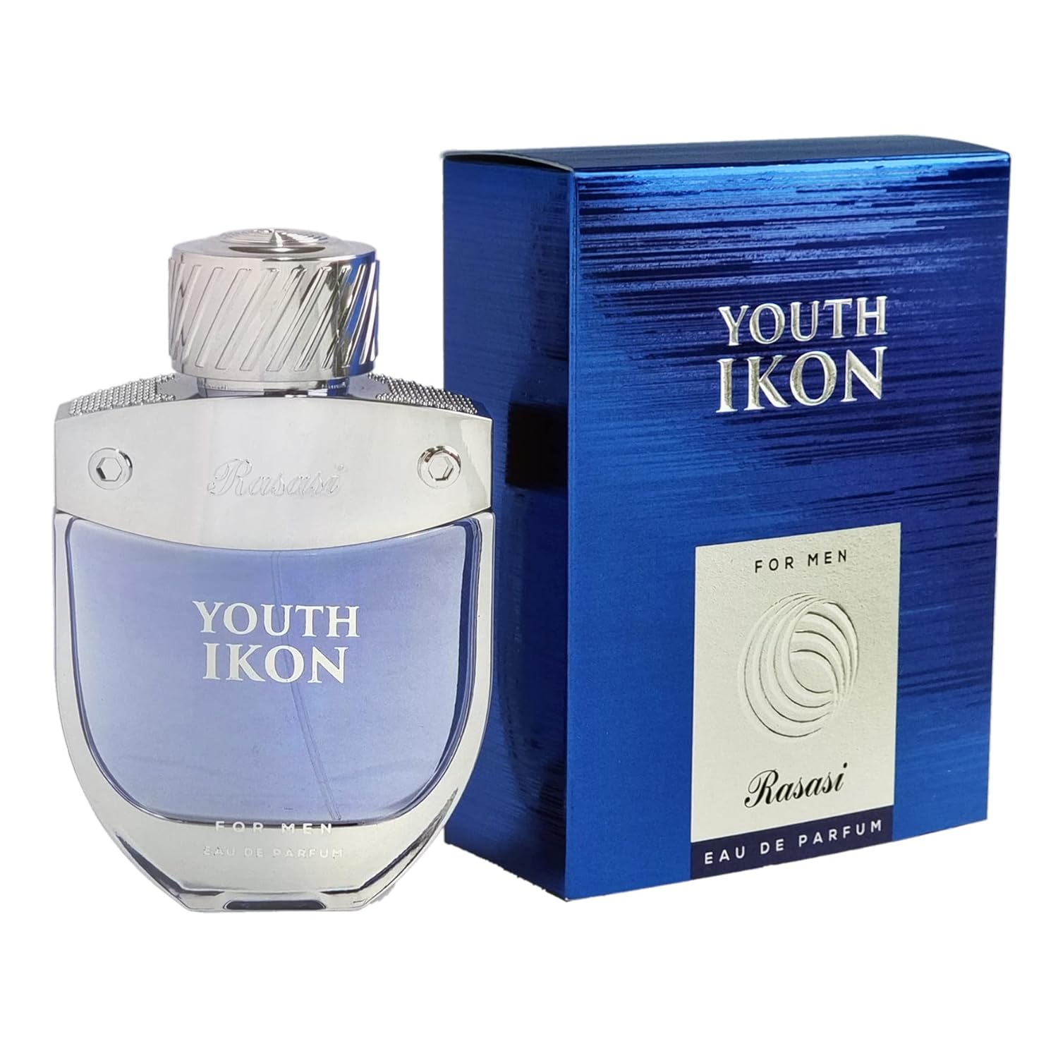 Rasasi Youth Ikon For Men Eau De Parfum 100ml 3.4 Fl.oz. Men Fragrance | Long Lasting Rasasi Youth Ikon For Men Eau De Parfum 100ml 3.4 Fl.oz. Men Fragrance | Long Lasting