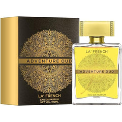 La French Adventure Oud Eau De Parfum 100ml 3.4 Fl.oz. | Long Lasting & Unique Fragrance For UnisexUnisex