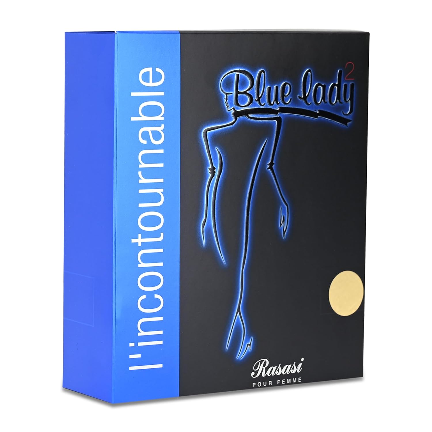 Rasasi Blue-Lady2 L'incontournable Eau De Parfum 35ml 1.17 Fl.oz. Women Luxury Fragrance | Long Lasting | Party Wear Rasasi Blue-Lady2 L'incontournable Eau De Parfum 35ml 1.17 Fl.oz. Women Luxury Fragrance | Long Lasting | Party Wear