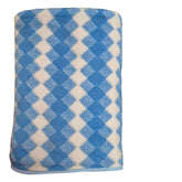 Microfiber Soft Plain Bath Towel 400 Gsm | Soft Towel For Bath Mens & Women | Absorbent Super Soft & Comfortable Quick Drying Bathing Towel (Blue)