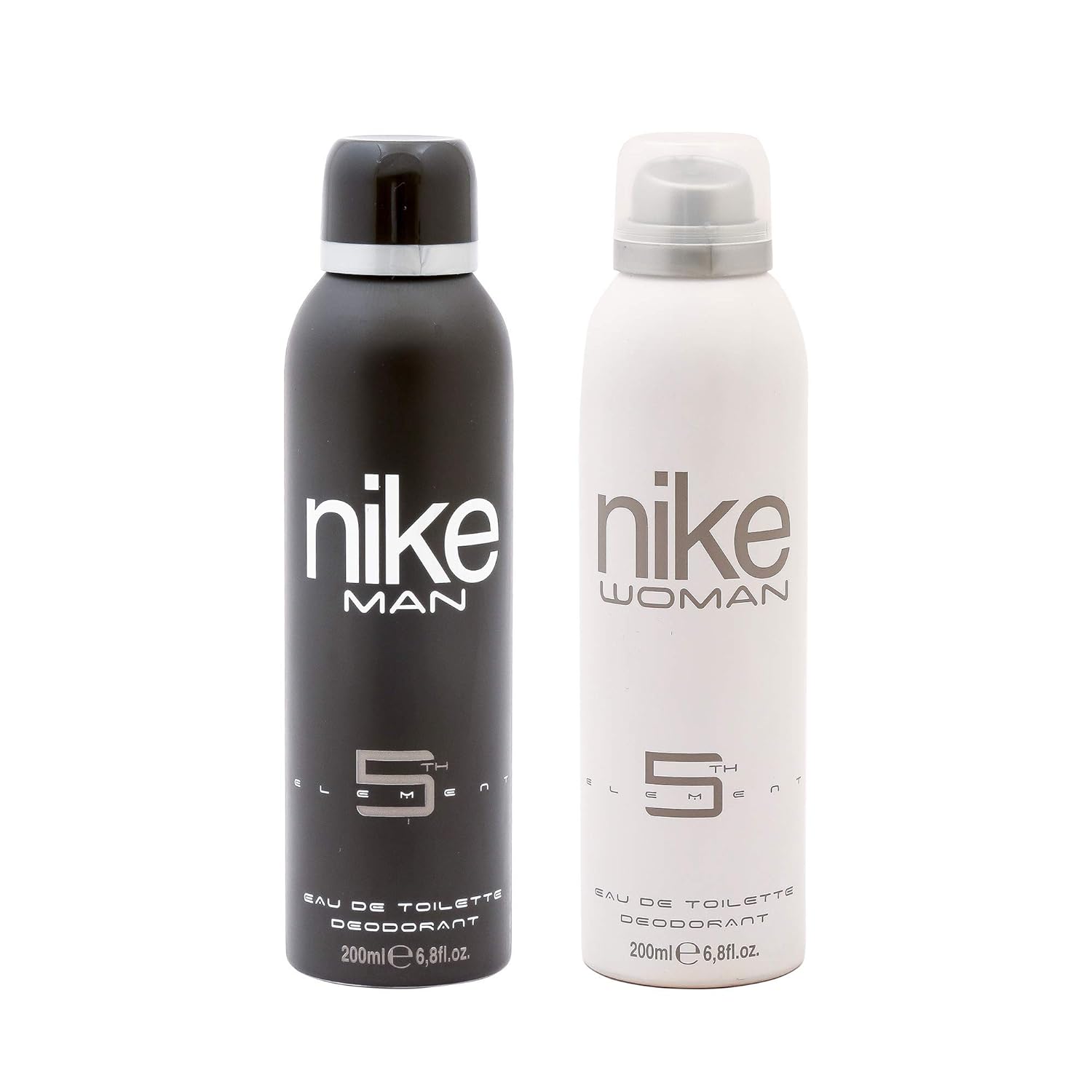Nike 5th Element Eau De Toilette Deodorant Body Spray 400ml 13.5 Fl.oz. Pack Of 2 | Perfect Gift Set For Husband & Wife Nike 5th Element Eau De Toilette Deodorant Body Spray 400ml 13.5 Fl.oz. Pack Of 2 | Perfect Gift Set For Husband & Wife