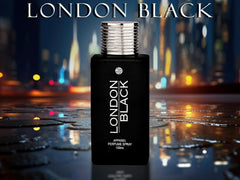 JD International London Black Apparel Unisex Perfume With Long Lasting Fragrance - 100ml, 3.4 Fl.oz. | Perfume For Men & Women