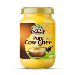 100% Natural Cow Ghee By Ksons | Natural Curd-Churned Vedic Bilona Ghee Perfect For Glowing Skin | (1 Litre) 33.8 Ounce | Jar Pack