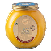 100% Natural A2 Desi Gir Cow Ghee By Parsi Dairy Farm | Rich In Vitamin A, D, E & K Healthy Desi Ghee Perfect For Cooking, Baking | (500ml) 16.9 Ounce | Jar Pack