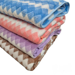 Microfiber Soft Plain Bath Towel 400 Gsm | Soft Towel For Bath Mens & Women | Absorbent Super Soft & Comfortable Quick Drying Bathing Towel (Blue)