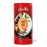 Chaizup Premium 1 Min Instant Masala Tea Premix - 1 Kg Can, 35.2 Ounce | Just Add Hot Water - Assam Masala Chai Powder | Low Caffeine, No Added Color - Home Like Tea