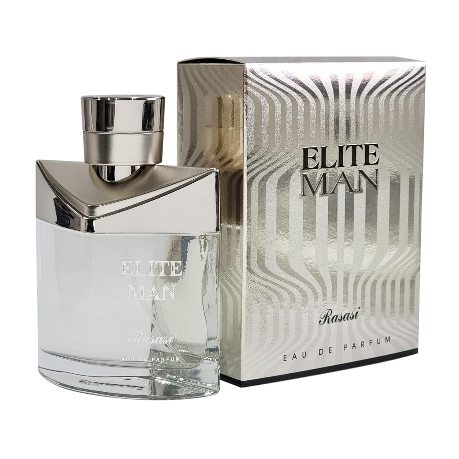 Rasasi Elite Man Eau De Parfum 100ml 3.4 Fl.oz. Perfect Gift For Husband | Long Lasting Rasasi Elite Man Eau De Parfum 100ml 3.4 Fl.oz. Perfect Gift For Husband | Long Lasting