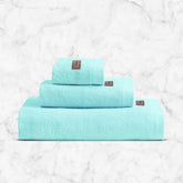 Spread Spain Bamboo Towel Bath, Hand & Face Towel 360 Gsm | High Absorbent Super Soft | Hotel Spa Decorative Bathroom Towels | Mint (Set Of 3)